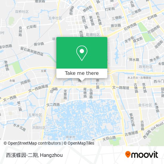 西溪蝶园-二期 map