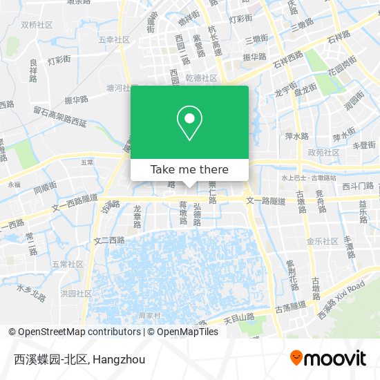 西溪蝶园-北区 map