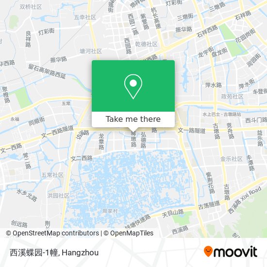 西溪蝶园-1幢 map