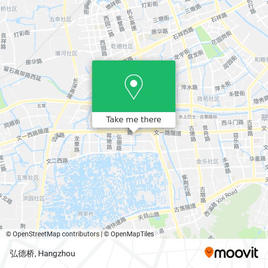 弘德桥 map