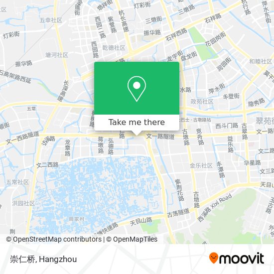 崇仁桥 map