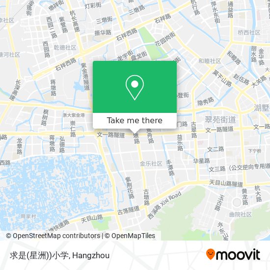 求是(星洲))小学 map