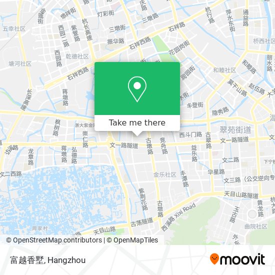 富越香墅 map