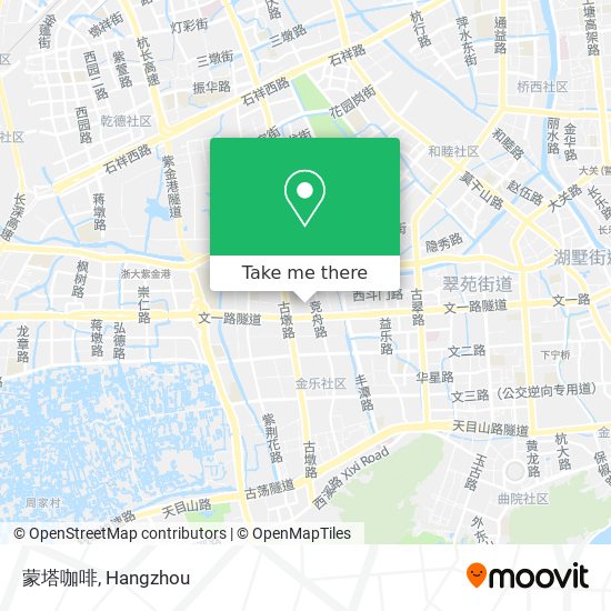 蒙塔咖啡 map
