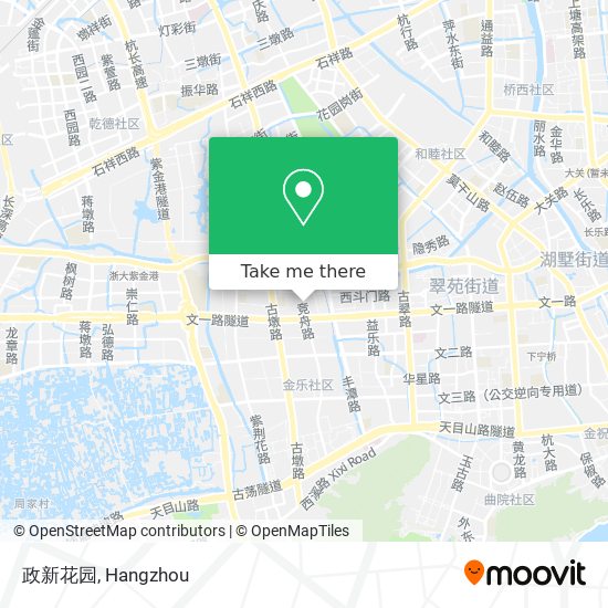 政新花园 map
