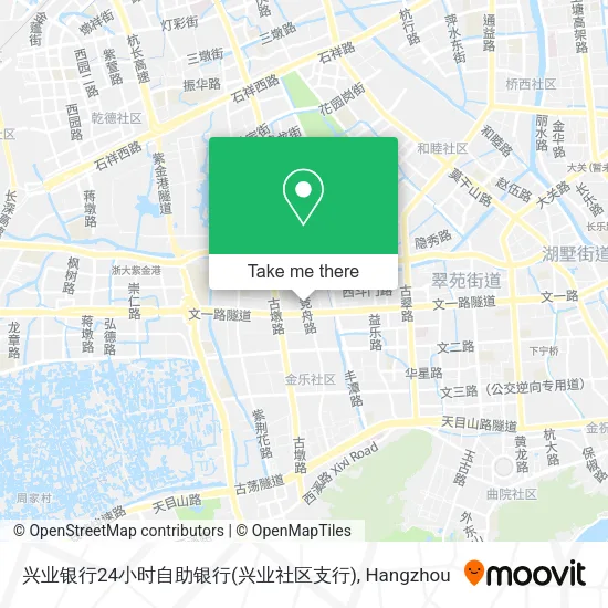 兴业银行24小时自助银行(兴业社区支行) map