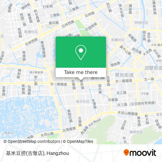 基米豆捞(古墩店) map
