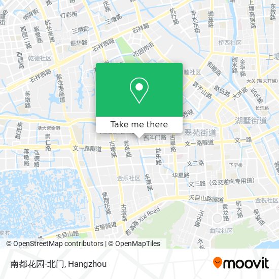 南都花园-北门 map