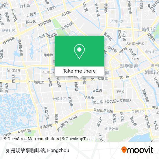 如是观故事咖啡馆 map