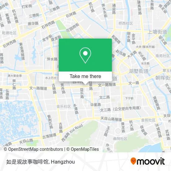 如是观故事咖啡馆 map