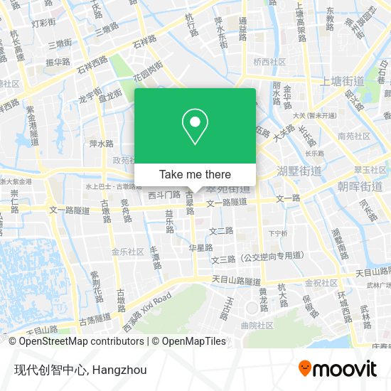 现代创智中心 map