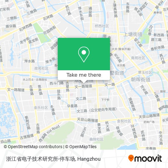浙江省电子技术研究所-停车场 map