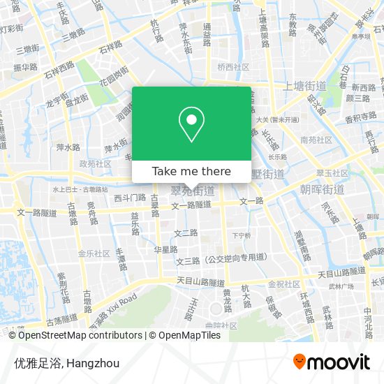 优雅足浴 map