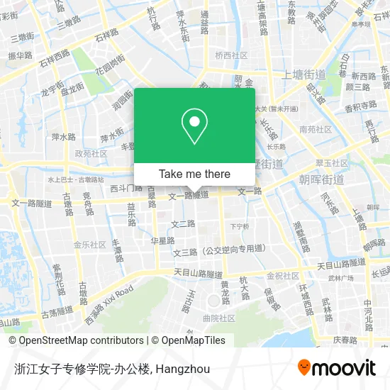 浙江女子专修学院-办公楼 map