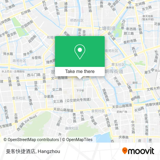 曼客快捷酒店 map