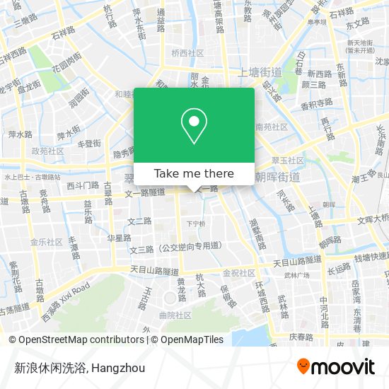 新浪休闲洗浴 map