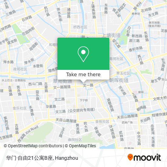 华门·自由21公寓B座 map