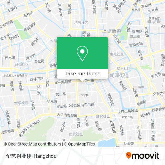 华艺创业楼 map