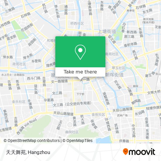 天天舞苑 map