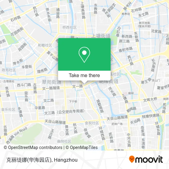 克丽缇娜(华海园店) map