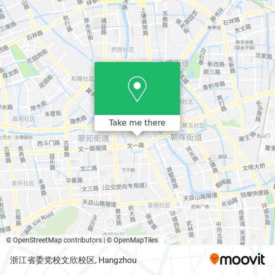 浙江省委党校文欣校区 map