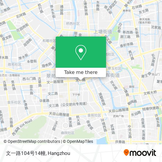 文一路104号14幢 map