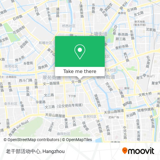 老干部活动中心 map