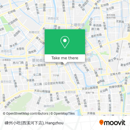嵊州小吃(西溪河下店) map