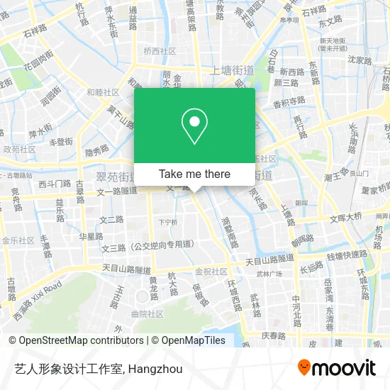 艺人形象设计工作室 map