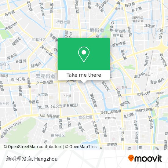 新明理发店 map