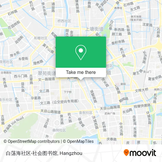 白荡海社区-社会图书馆 map