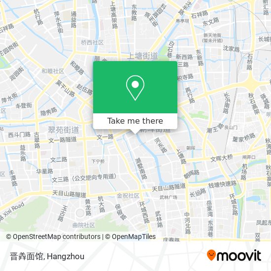 晋羴面馆 map