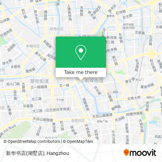 新华书店(湖墅店) map