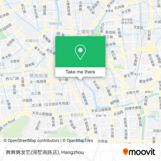 舞舞舞发艺(湖墅南路店) map