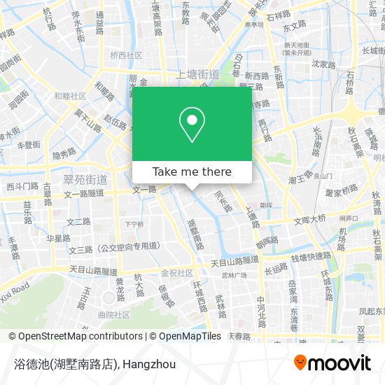 浴德池(湖墅南路店) map