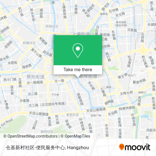 仓基新村社区-便民服务中心 map
