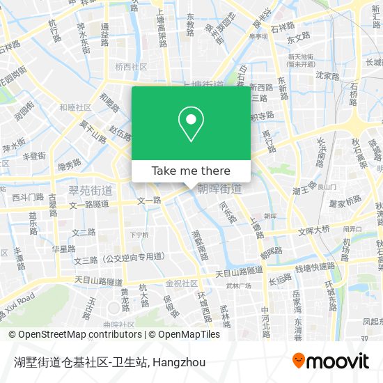 湖墅街道仓基社区-卫生站 map