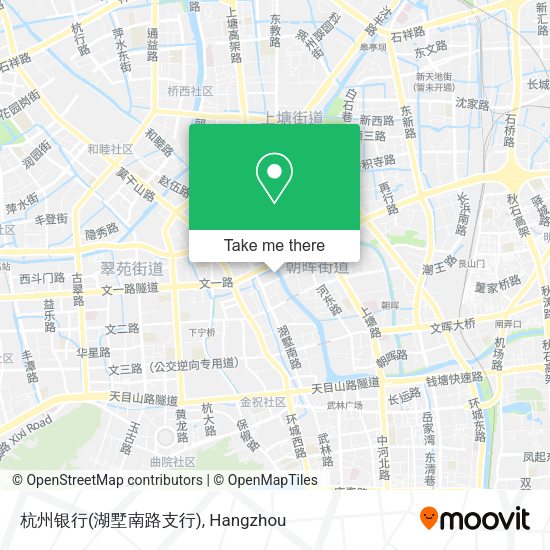 杭州银行(湖墅南路支行) map