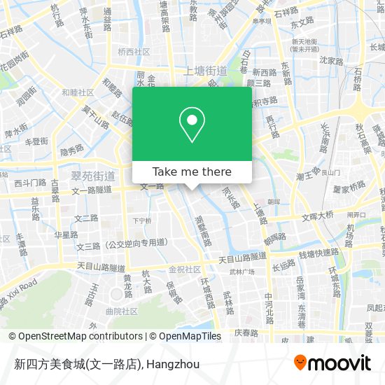新四方美食城(文一路店) map