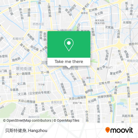 贝斯特健身 map