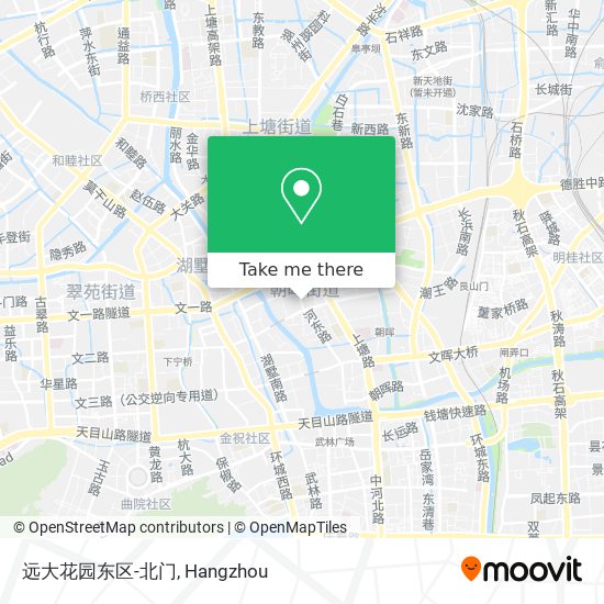 远大花园东区-北门 map