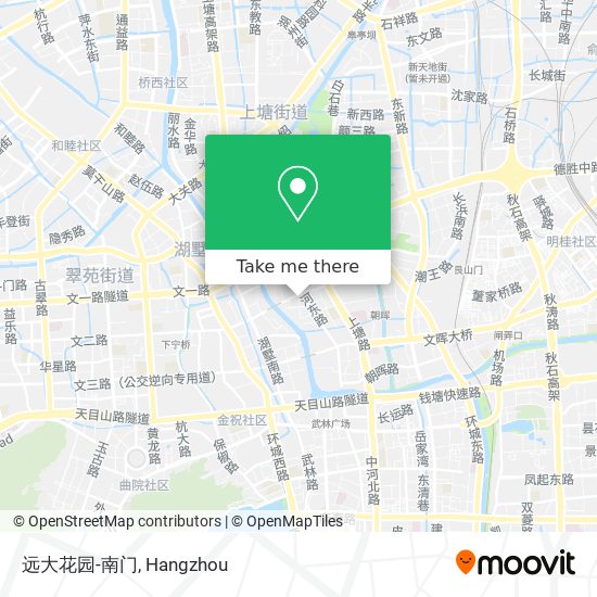 远大花园-南门 map