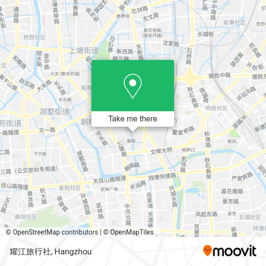 耀江旅行社 map