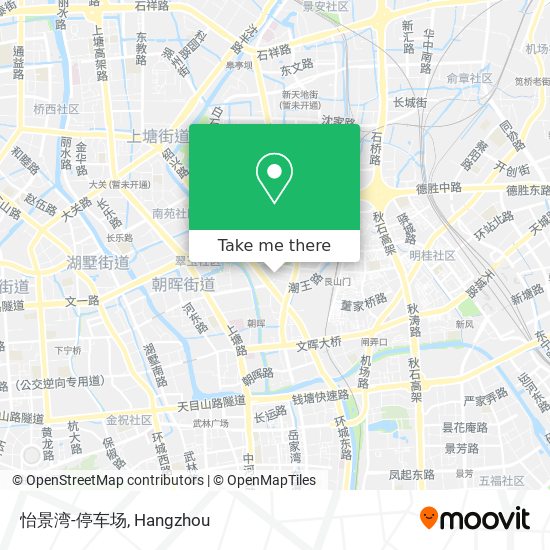 怡景湾-停车场 map