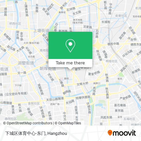 下城区体育中心-东门 map