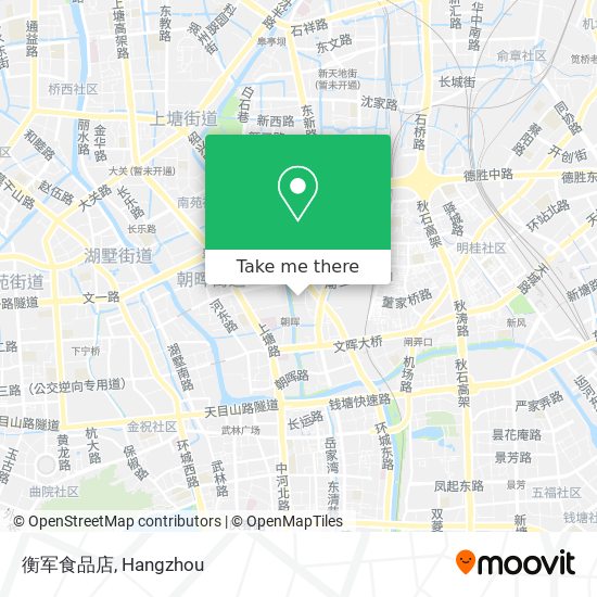衡军食品店 map