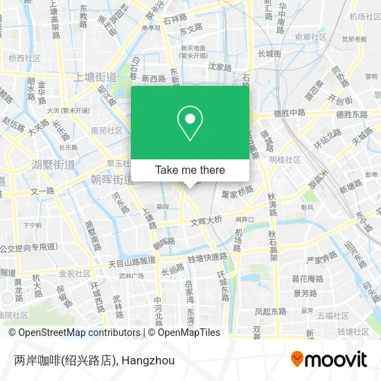 两岸咖啡(绍兴路店) map