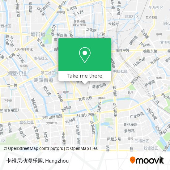 卡维尼动漫乐园 map