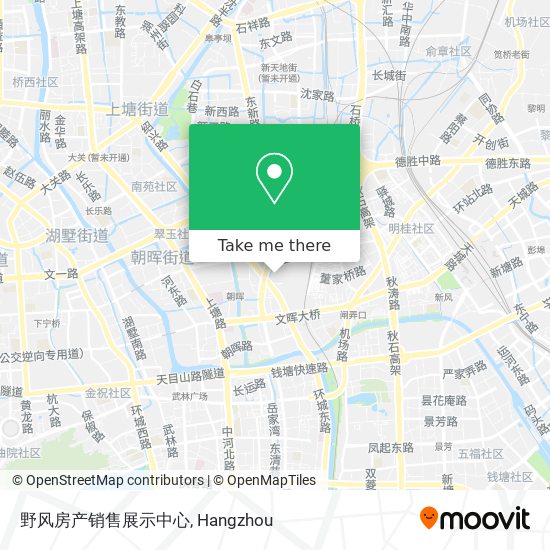 野风房产销售展示中心 map