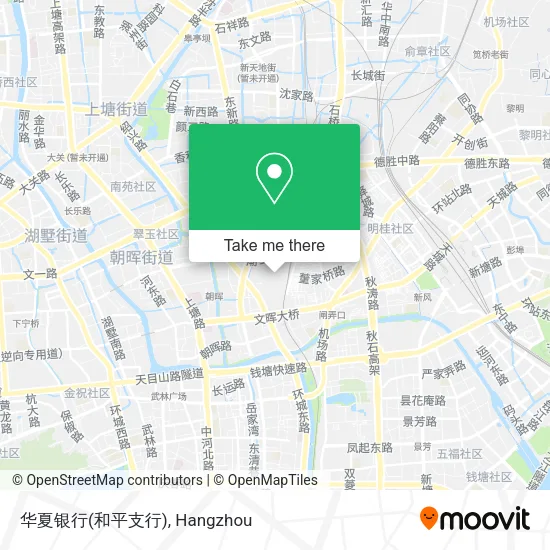 华夏银行(和平支行) map